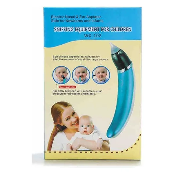 Električni aspirator za nos za bebe, punjiv na USB (slika 3)