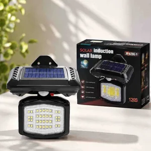 Solarna zidna lampa sa senzorom pokreta i okretnom glavom 607L-1