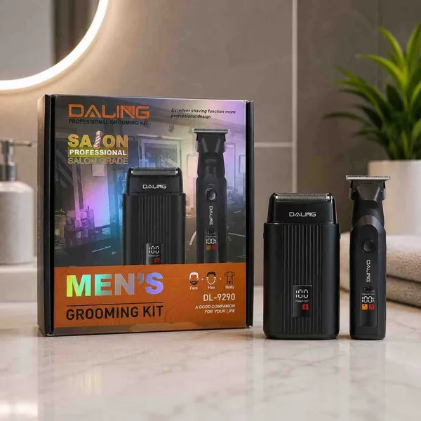 Muški set za njegu DL-9290: brijač i trimer
