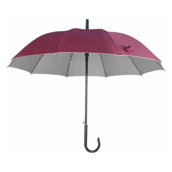 Dugi kišobran 70 cm s 10 žica i srebrnim slojem (slika 4)