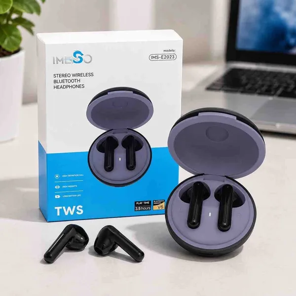 Bežične Bluetooth slušalice IMSSO IMS-E2023 s okruglom kutijom
