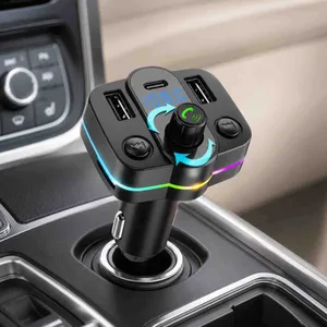 FM transmiter za auto s Bluetoothom i LED osvjetljenjem, M-35