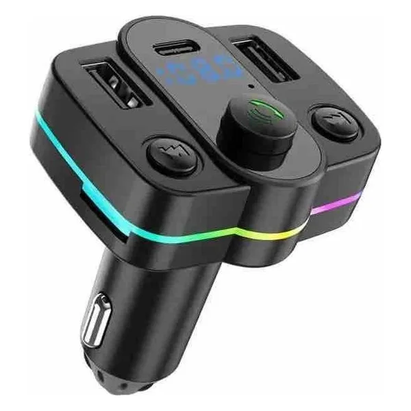 FM transmiter za auto s Bluetoothom i LED osvjetljenjem, M-35 (slika 3)