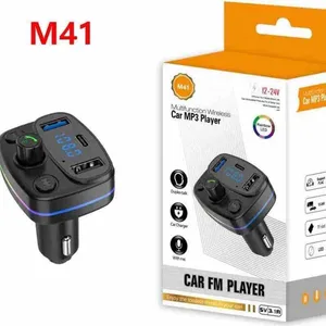 FM transmiter za auto s Bluetoothom i LED osvjetljenjem, M41 (slika 2)