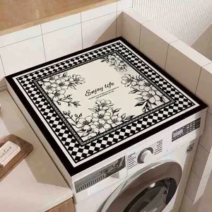 Zaštitna prostirka za veš mašinu 60×60 cm, cvjetni dezeni (slika 2)