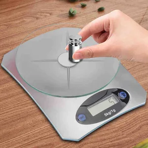 Digitalna kuhinjska vaga sa staklenom pločom, do 5 kg (slika 5)