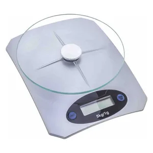 Digitalna kuhinjska vaga sa staklenom pločom, do 5 kg (slika 2)
