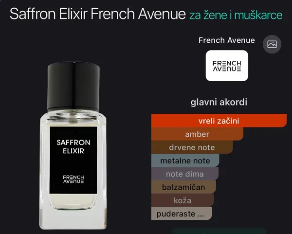 Saffron Elixir French Avenue