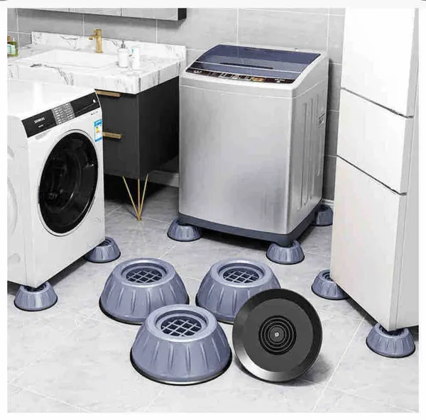 Protuklizne nožice za veš mašinu 9 cm, set od 4