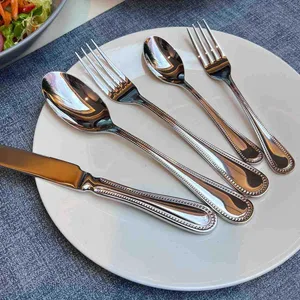 Kašike s ukrasnim rubom drške, set od 6 — 11 cm, za kafu (slika 3)