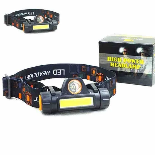 Punjiva čeona lampa s LED i COB svjetlom i magnetom S-101 (slika 6)