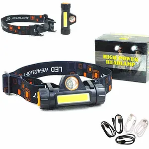 Punjiva čeona lampa s LED i COB svjetlom i magnetom S-101 (slika 2)