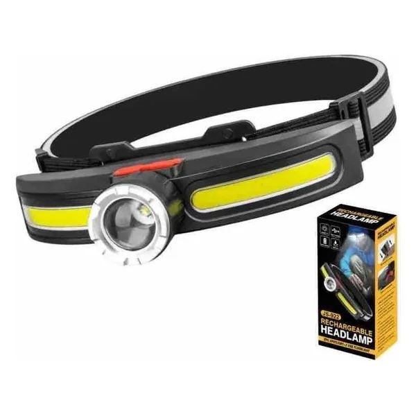 Punjiva čeona lampa s LED i 2 COB svjetla JS-920 (slika 2)
