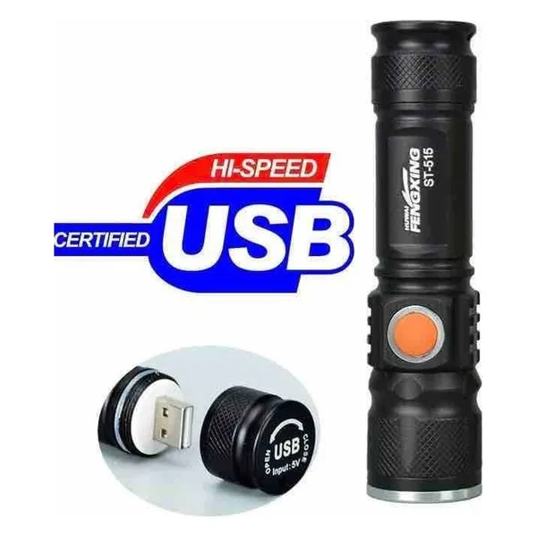 Mala punjiva LED baterijska lampa s USB priključkom ZJ-901 (slika 2)
