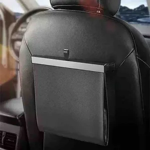 Kanta za smeće za auto od eko kože, kači se na sjedište (slika 2)
