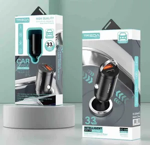 Mini auto punjač TREQA CC-330 33 W (USB-C + USB)