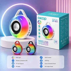 Bluetooth zvučnik sa RGB svjetlom i ručkom, KP-822