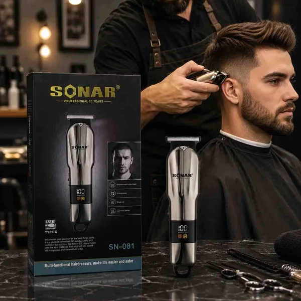 Trimer za kosu i bradu SN-081, srebrni