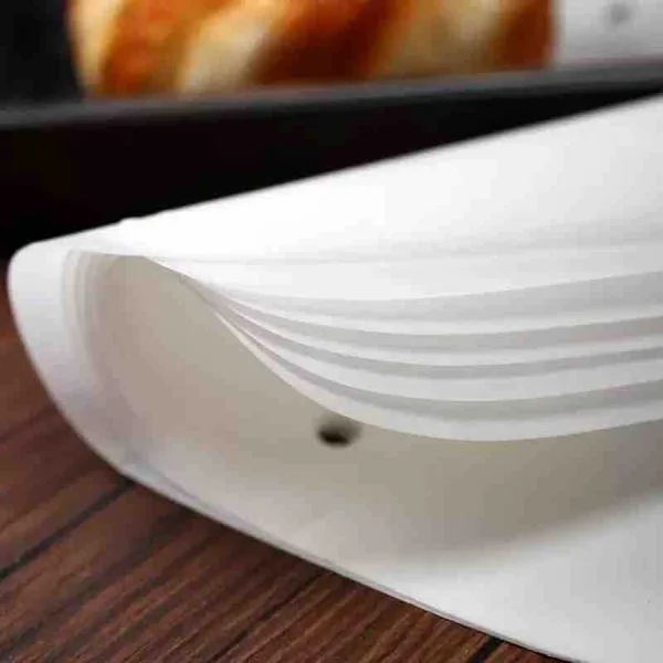 Okrugli papir za pljeskavice i pečenje, 100 komada — 18 cm (slika 2)