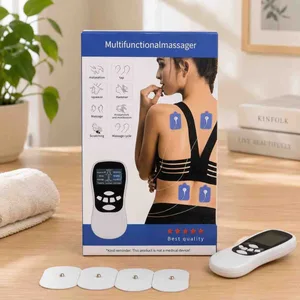 Mini elektrostimulator za masažu s 4 elektrode, na punjenje