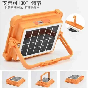 Prijenosni solarni LED reflektor s postoljem, 17,7 × 15,7 cm (slika 3)