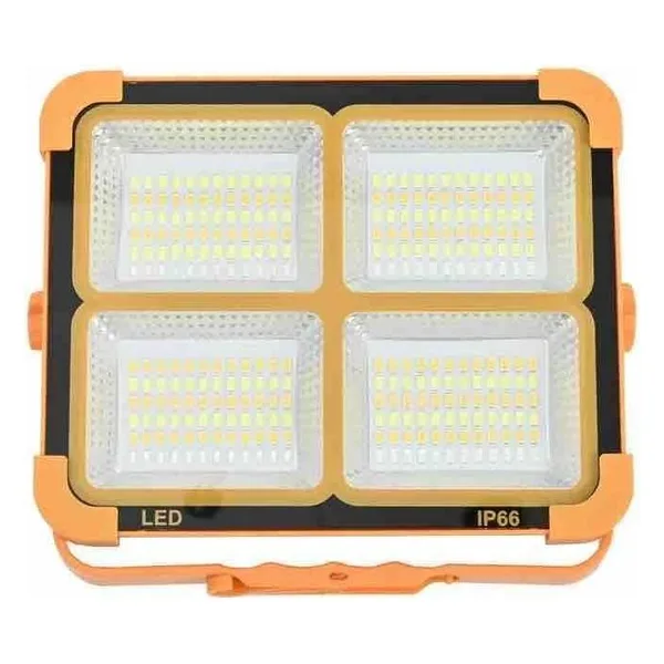Prijenosni solarni LED reflektor s postoljem, 17,7 × 15,7 cm (slika 4)