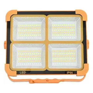 Prijenosni solarni LED reflektor s postoljem, 17,7 × 15,7 cm (slika 4)
