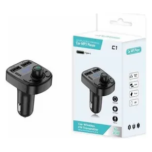 FM transmiter za auto s Bluetoothom, 2 USB i USB-C, C1 (slika 3)