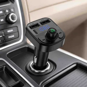 FM transmiter za auto s Bluetoothom, 2 USB i USB-C, C1