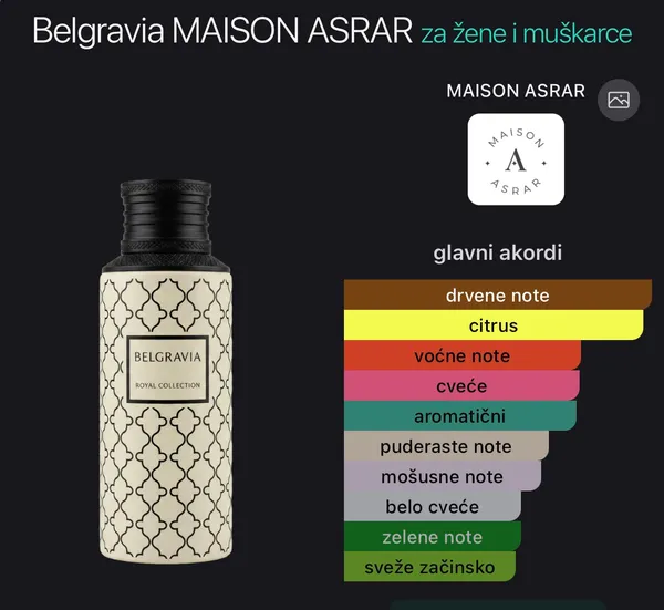 Belgravia Maison Asrar
