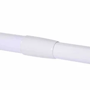 Teleskopska šipka za tuš zavjesu bez bušenja — 70–120 cm, Bijela (slika 2)