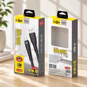 Kabl za iOS mobitele (Lightning) KLGO S-188, 1,2 m, crni