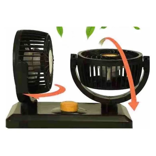 Dupli ventilator za auto na upaljač 12 V (slika 4)