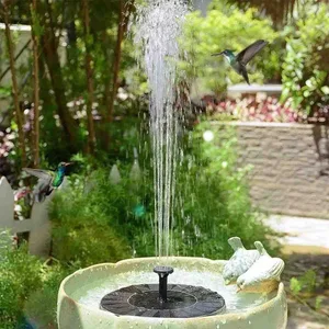 Solarna fontana za ptičje kupalište i jezerce s nastavcima