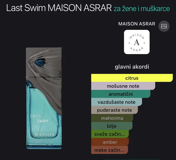 Last Swim Maison Asrar